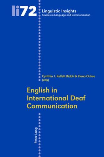 English in International Deaf Communication 
