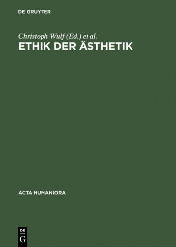Ethik der Ästhetik 