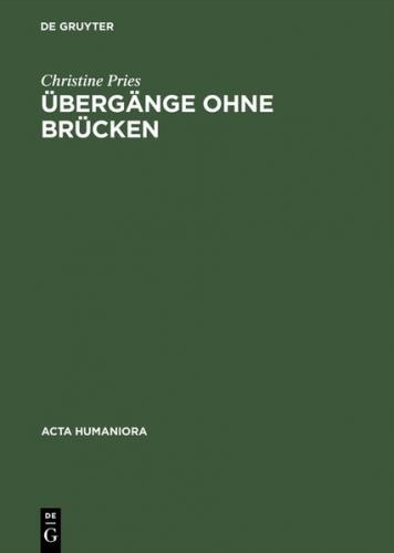 Übergänge ohne Brücken 