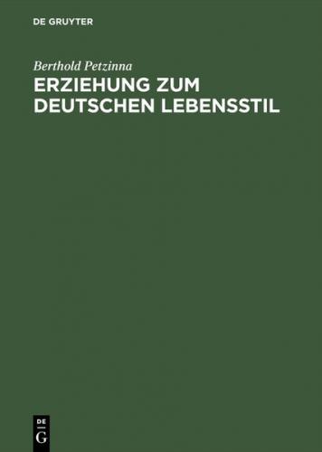Erziehung zum deutschen Lebensstil 
