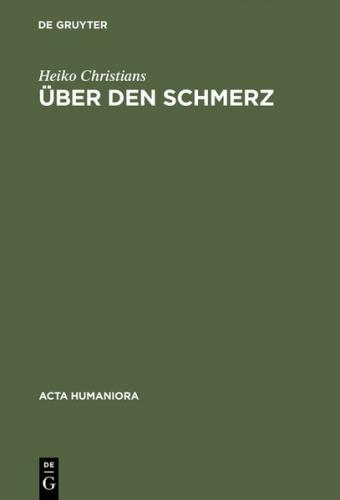 Über den Schmerz 