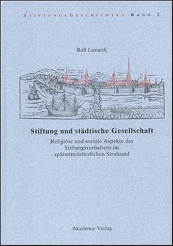 Stiftung und städtische Gesellschaft 