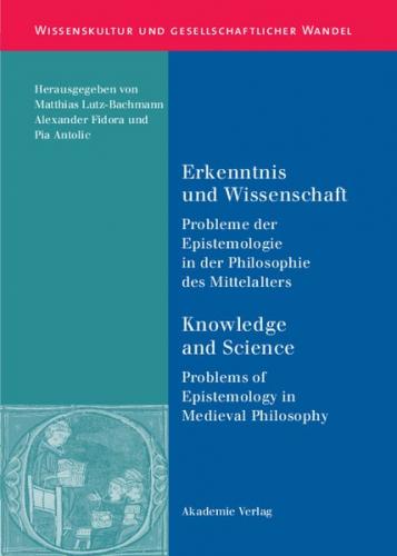 Erkenntnis und Wissenschaft/ Knowledge and Science 