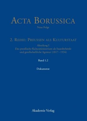 Die Behörde und ihr höheres Personal – Dokumente 