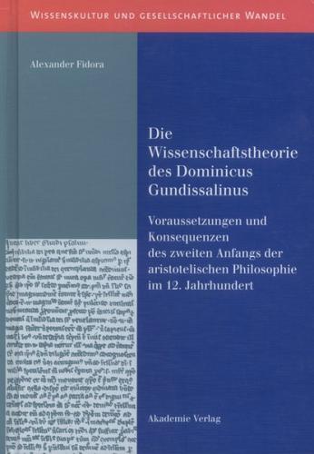 Die Wissenschaftstheorie des Dominicus Gundissalinus (Ebook - pdf) 