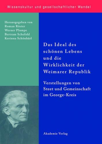 Das Ideal des schönen Lebens und die Wirklichkeit der Weimarer Republik (Ebook - pdf) 