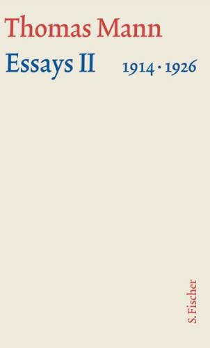Essays II 1914-1926 