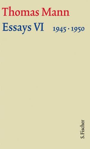 Essays VI 1945-1950 