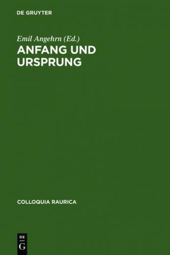 Anfang und Ursprung 