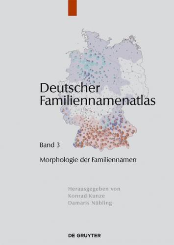 Morphologie der Familiennamen 