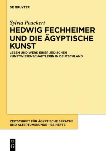 Hedwig Fechheimer und die ägyptische Kunst (Ebook - EPUB) 
