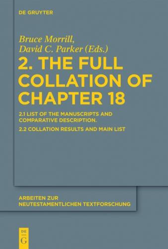 2. The Full Collation of Chapter 18 (Ebook - EPUB) 
