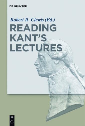 Reading Kant's Lectures (Ebook - EPUB) 