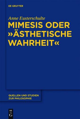 Mimesis oder "ästhetische Wahrheit" (Ebook - EPUB) 