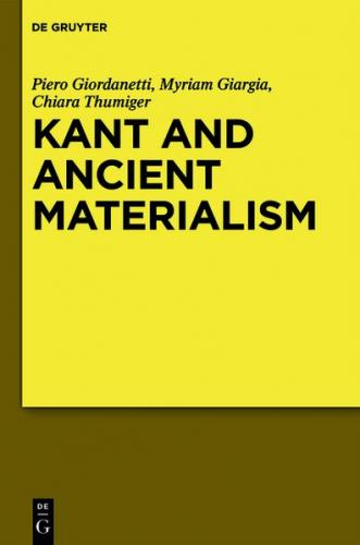 Kant and Ancient Materialism (Ebook - EPUB) 