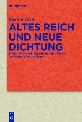 Altes Reich und Neue Dichtung (Ebook - EPUB) 