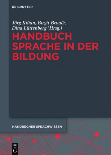Handbuch Sprache in der Bildung (Ebook - EPUB) 