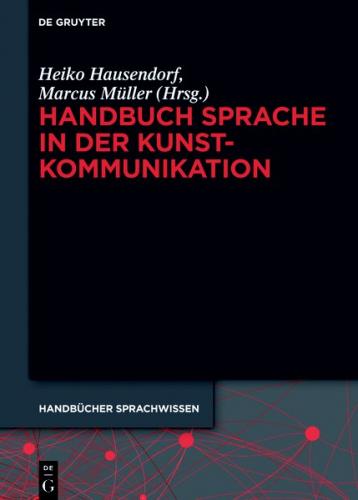 Handbuch Sprache in der Kunstkommunikation (Ebook - EPUB) 