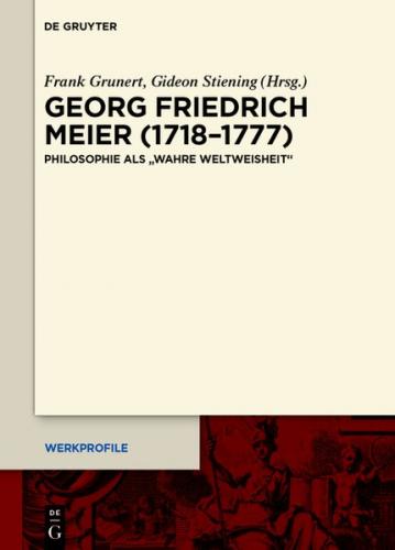 Georg Friedrich Meier (1718–1777) (Ebook - EPUB) 