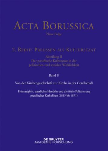 Von der Kirchengesellschaft zur Kirche in der Gesellschaft (Ebook - pdf) 