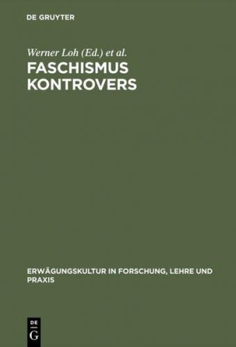 Faschismus kontrovers (Ebook - pdf) 