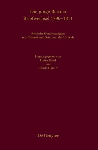 Die junge Bettina. Briefwechsel 1796–1811 (Ebook - pdf) 