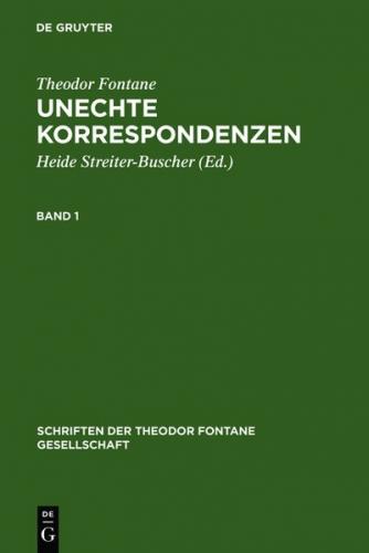 Unechte Korrespondenzen (Ebook - pdf) 