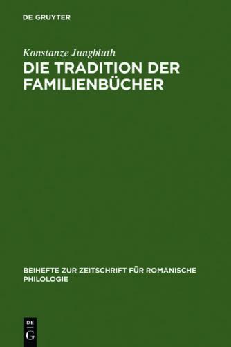 Die Tradition der Familienbücher (Ebook - pdf) 