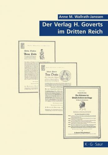 Der Verlag H. Goverts im Dritten Reich (Ebook - pdf) 