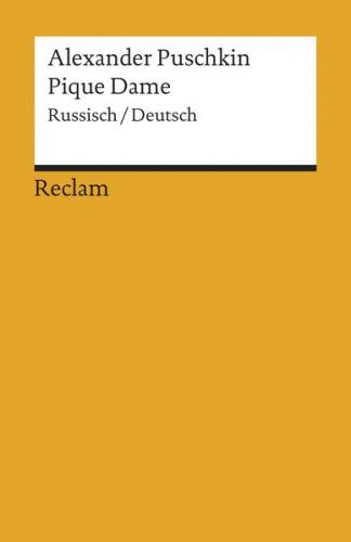 Pique Dame. Russisch/Deutsch 