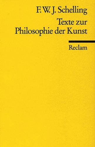 Texte zur Philosophie der Kunst 
