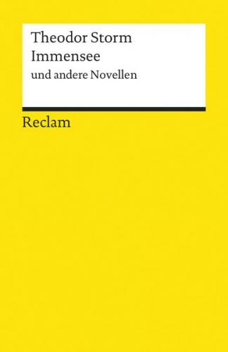 Immensee und andere Novellen 