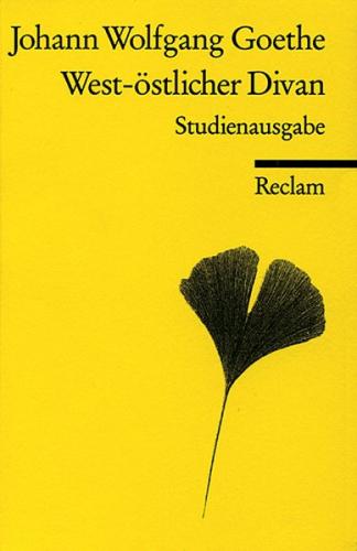 West-östlicher Divan 