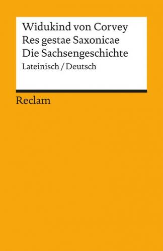 Res gestae Saxonicae / Die Sachsengeschichte 
