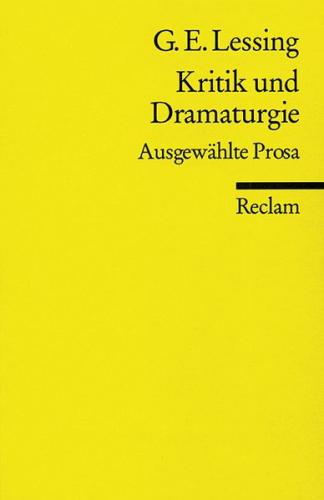 Kritik und Dramaturgie 