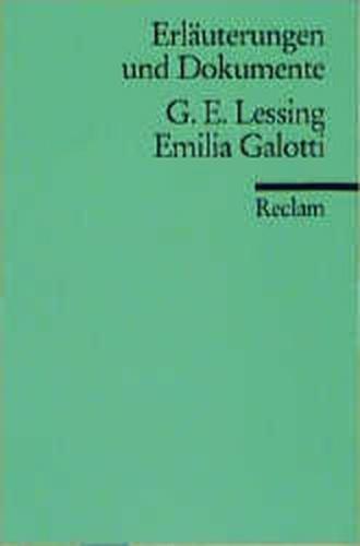 Emilia Galotti (Erl. u. Dok.) 