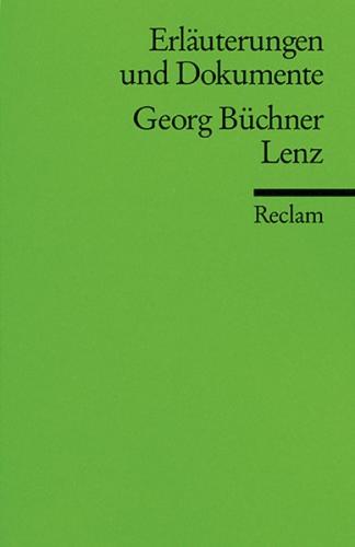 Erläuterungen und Dokumente zu Georg Büchner: Lenz 