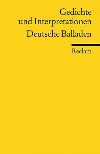 Gedichte und Interpretationen 