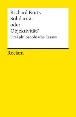 Solidarität oder Objektivität? 