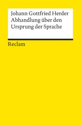 Abhandlung über den Ursprung der Sprache 