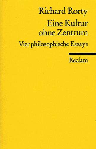 Eine Kultur ohne Zentrum 