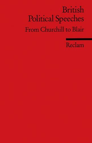 British Political Speeches 