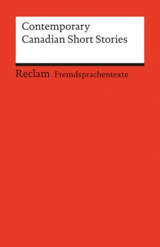 Contemporary Canadian Short Stories 