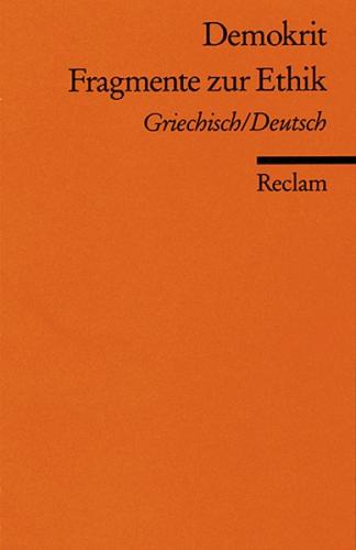 Fragmente zur Ethik 