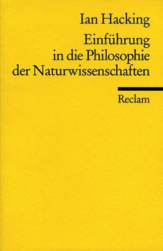 Einführung in die Philosophie der Naturwissenschaften 