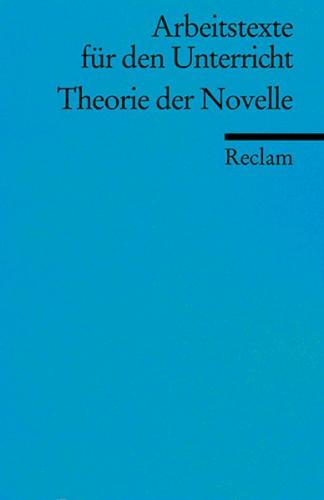 Theorie der Novelle 