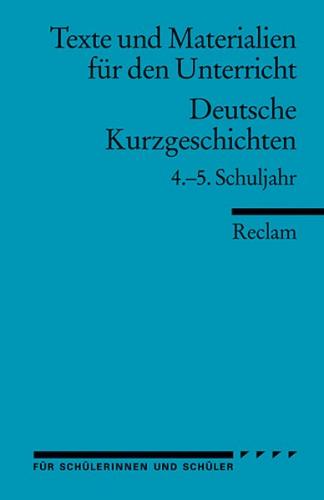 Deutsche Kurzgeschichten 