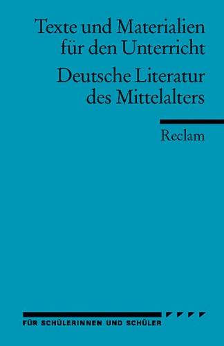 Deutsche Literatur des Mittelalters 