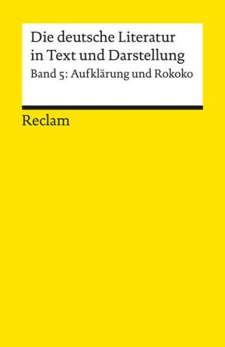 Die deutsche Literatur. Ein Abriss in Text und Darstellung 