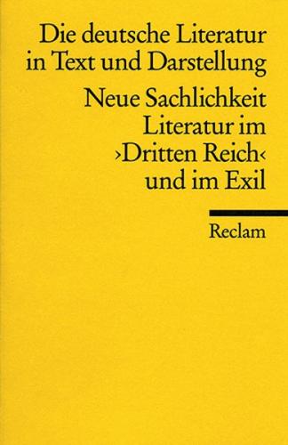 Die deutsche Literatur. Ein Abriss in Text und Darstellung 